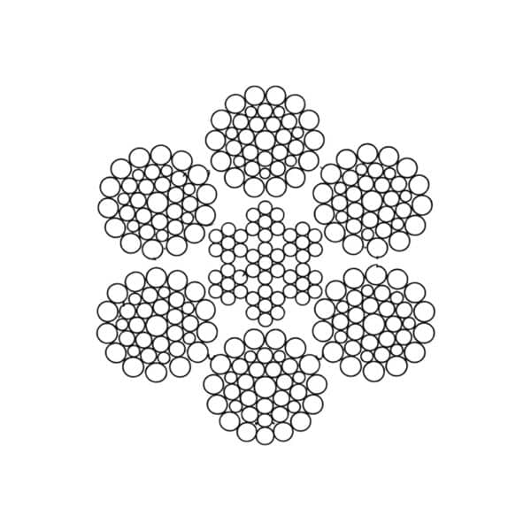 6×36 + Âme métallique inox