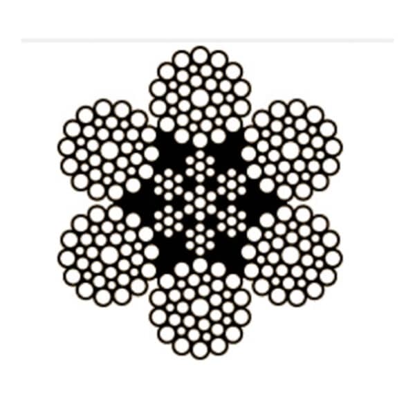 6X36 Warrington-Seale + metal core