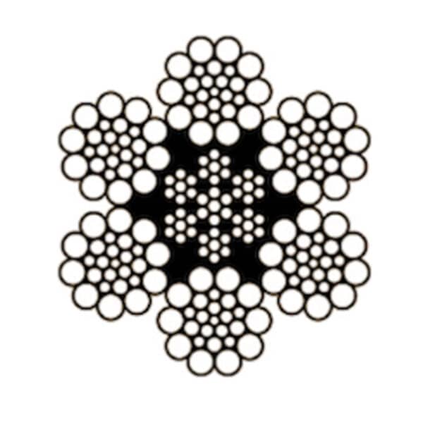 6X36 Warrington-Seale + textile core