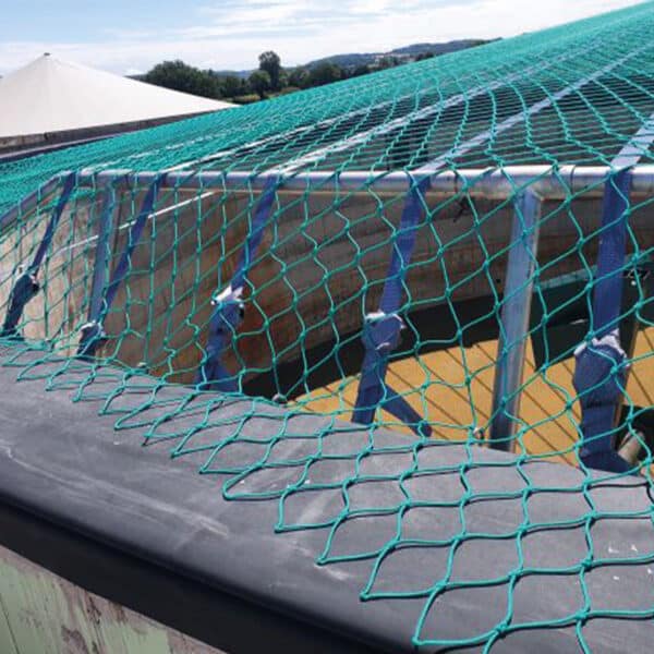 Biogas green high-density PE netting