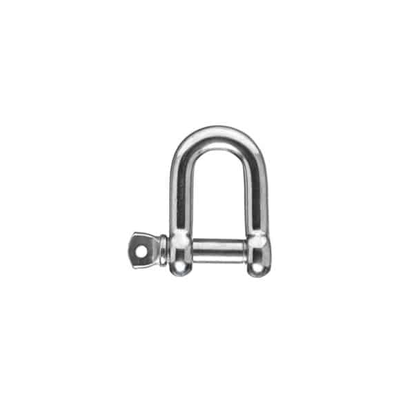 Straight shackle with eye